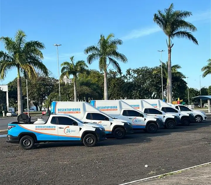 Frota completa com 6 carros